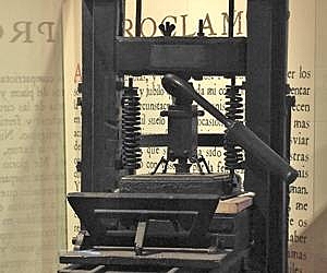 La imprenta llega a México.