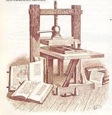 La imprenta  de Gutenberg