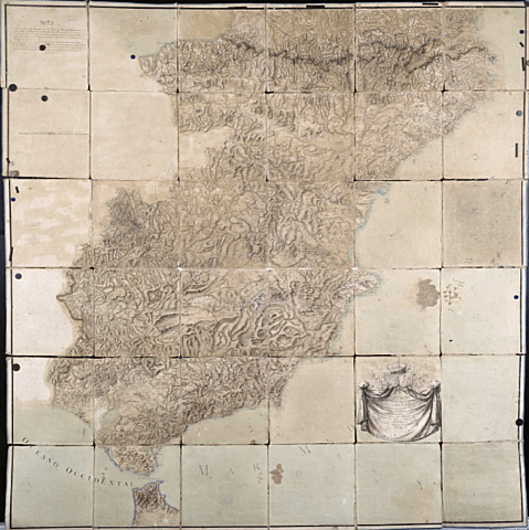 Primer mapa de carreteras