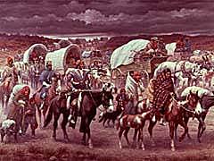 Eastern Indians are forced west on the Trail of Tears