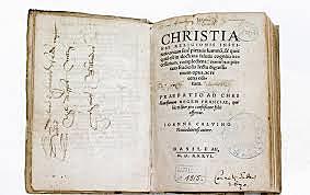 Calvino pubblica la prima edizione della sua opera fondamentale: L'istituzione della religione cristiana