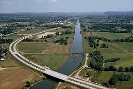 The first time the Erie Canal