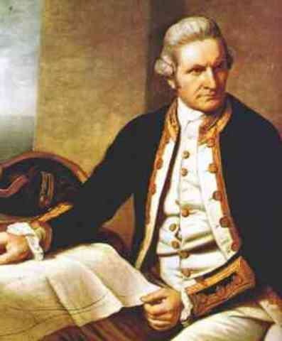 Captain James Cook sailed around Australia