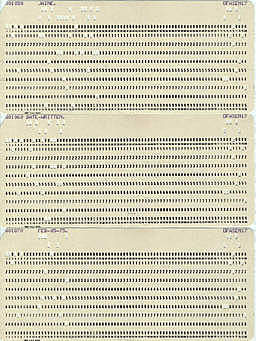 Unidad de tarjeta perforada 17