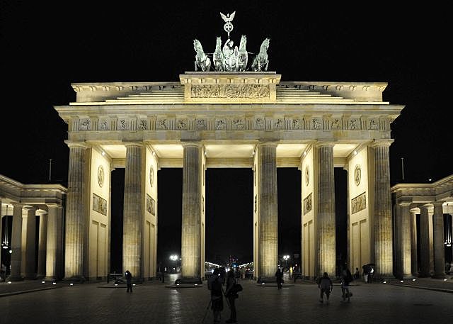 "La porta de Brandenburg"