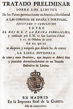 TRATADO DE SAN ILDEFONSO