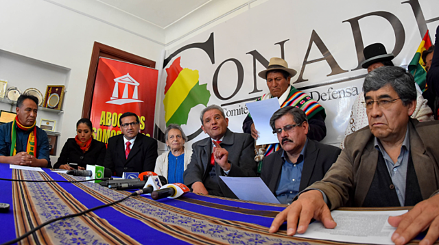 Conade presenta pruebas del presunto fraude y los entregarán a OEA