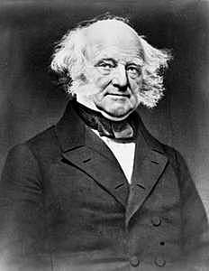 Democratic candidate Martin Van Buren is elected president