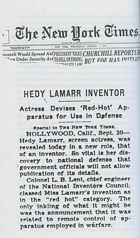 Primera noticia de la patente