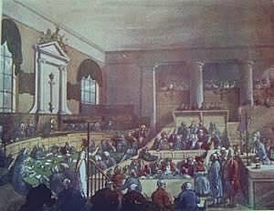 John Hudson faces the court