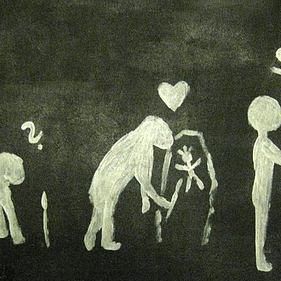 Timeline: Art Evolution Cave Art-1950