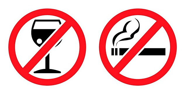The first anti-smoking and anti-alcohol law