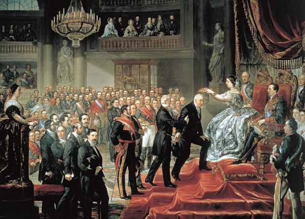 La creación de una monarquia constitucional