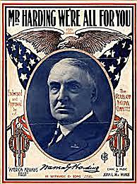 President Harding’s Return to Normalcy