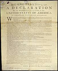 Writing of Declaration of Rights and Grievances