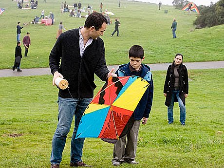 Amir takes Soraya, Khala Jamila, and Sohrab to a gathering of Afghans
