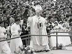 JUAN PABLO II, VISITA COLOMBIA