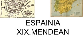 Timeline: XIX.Mendea Espainian