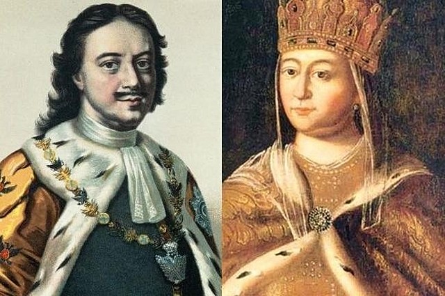 Женитьба Петра  на Евдокии Лопухиной