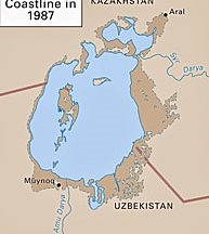 El mar comienza a secarse