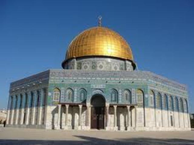 Dome of The Rock Built