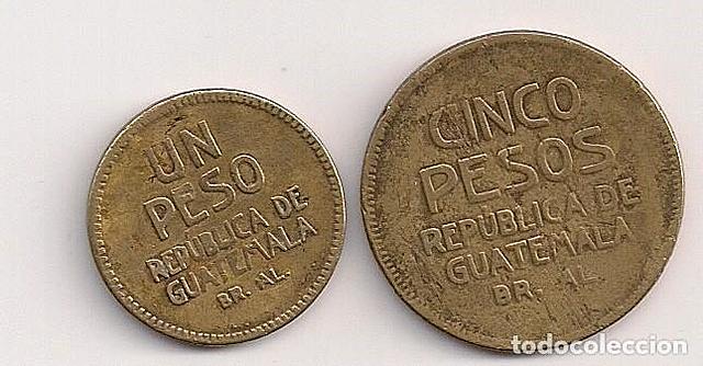 Se emiten monedas 1 y 5 pesos.