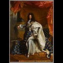 Retrato de Luis XIV por H. Rigaud