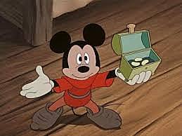 Mickey and the beanstalk