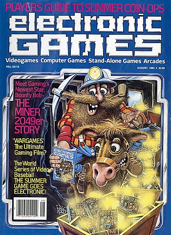 first video game magazine from electronic games