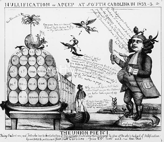 South Carolina passes Ordinance of Nullification