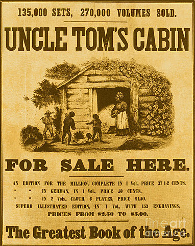 Uncle Tom's Cabin is published (Social, Increased Tension)