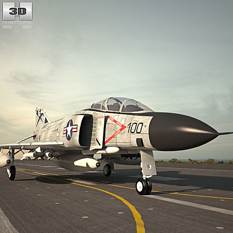 Douglas F-4 Phantom II. The purpose of the project was replacement of F3H Demon naval fighter  with better capabilities and performance plane.