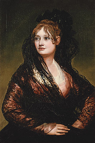 GOYA: "Doña Isabel De Porcel" a la cort.