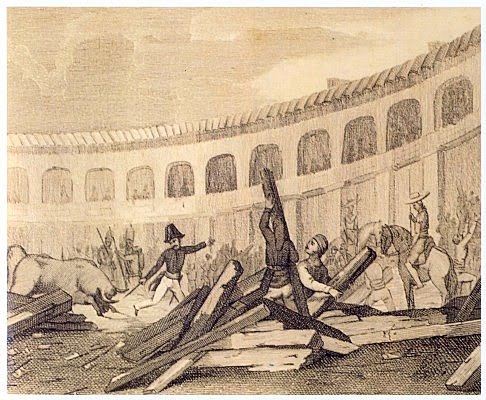 Bullangues a Catalunya i crema del Vapor de Bonaplata