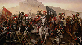 Timeline: LA GUERRA DE LA INDEPENDENCIA Y LOS COMIENZOS DE LA REVOLUCIÓN LIBERAL.