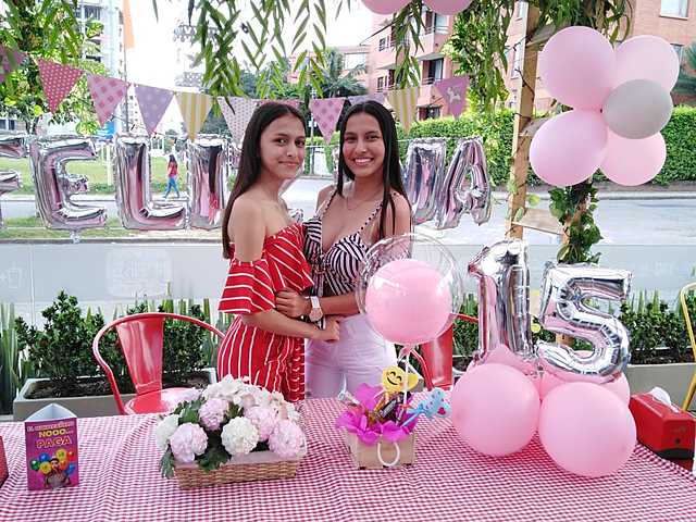 THE 15 OF MY SISTER.