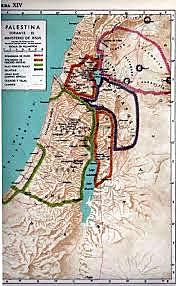 Declinación del Patriarcado (oficina de nasi) en Palestina.