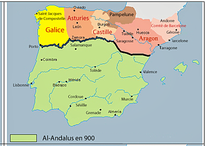 2º Etapa reconquista SXI y mitad SXII
