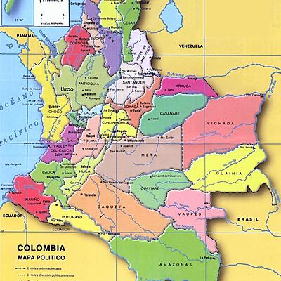 Timeline: EVOLUCIÓN HISTÓRICA DE LAS DIVISIONES POLÍTICO-ADMINISTRATIVAS DE COLOMBIA