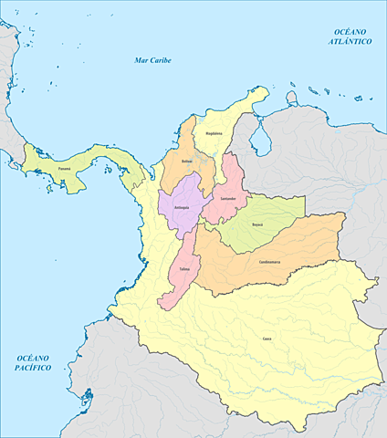REPÚBLICA DE COLOMBIA DESPUÉS DE 1886