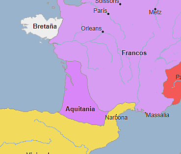 Es crea Aquitània