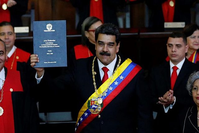 Asunción de mando de Maduro