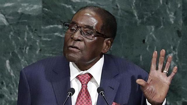 Mugabe of Zimbabwe blames UK