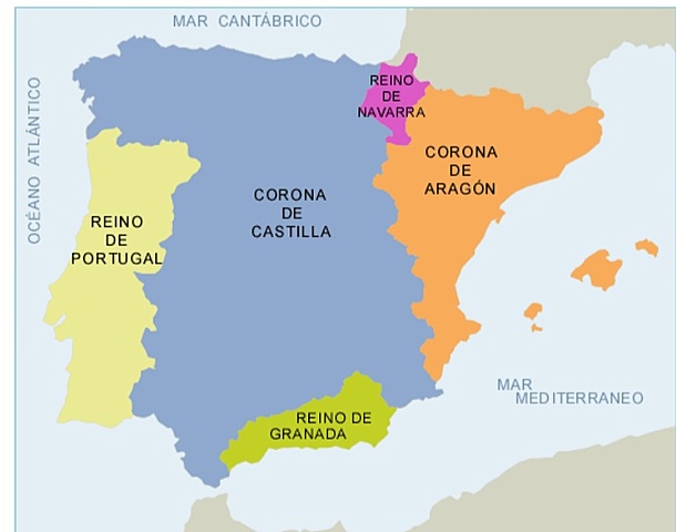 La época de los Cinco Reinos (siglos XIV y XV)