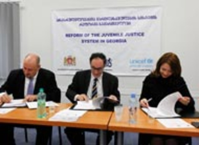 Supporting national efforts in enhancing prevention and diversion services for children in conflict with the law in Georgia
