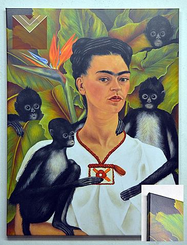 Frisa had alredy painted various self-portraits, including one for her younger sister