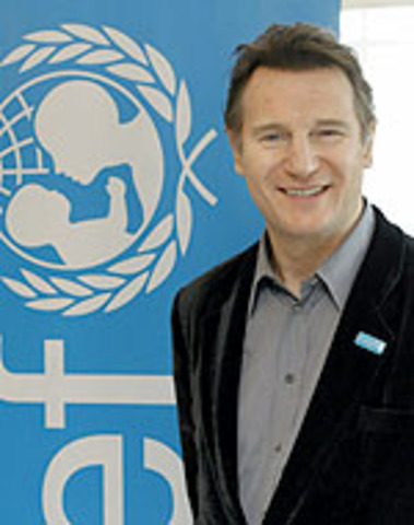 Liam Neeson becomes UNICEF's newest Goodwill Ambassador