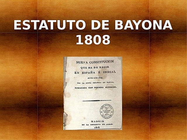 Constitución de Bayona