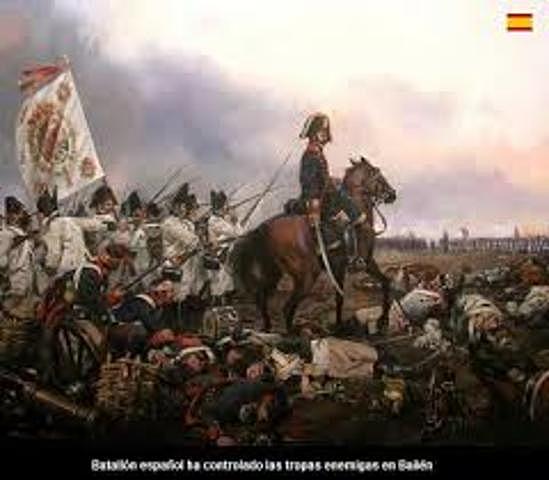 (mayo-octubre) Dificultades para el ejército francés. Batalla de Bailén