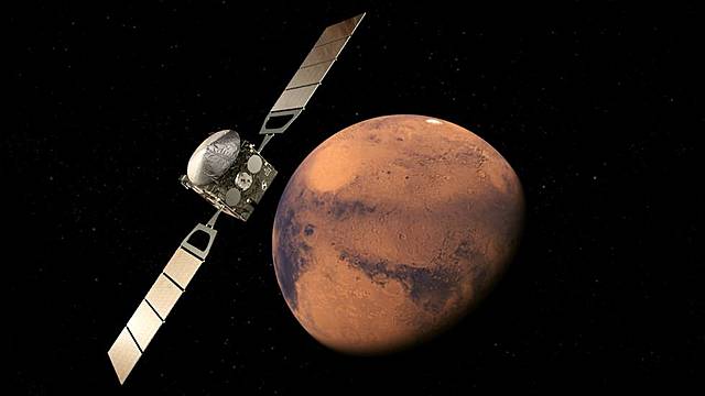 Mars Express, primera sonda de la ESA hacia Marte.